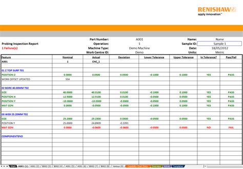 cnc machine report pdf|cnc quality inspection report.